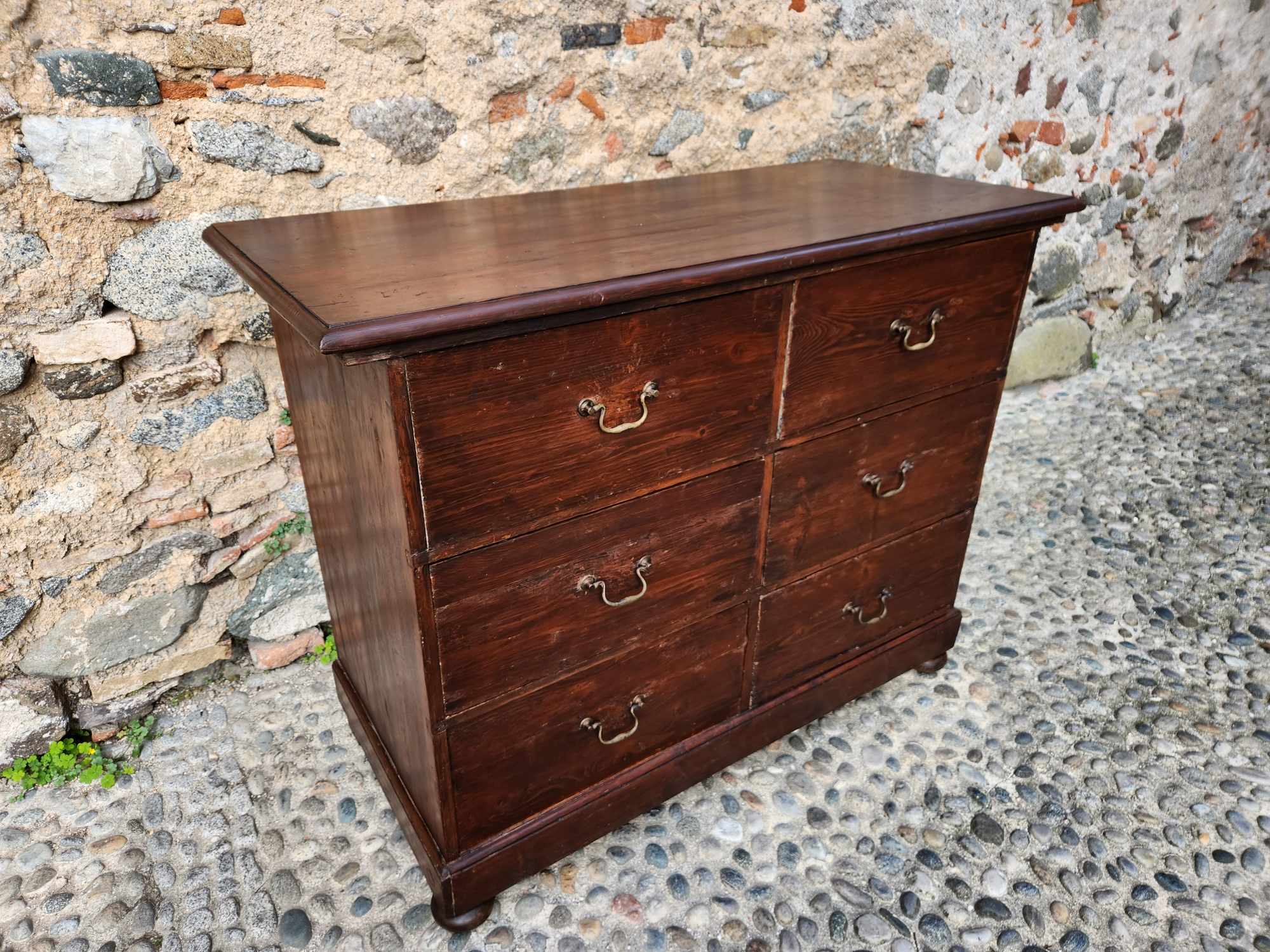 Casseiera rustica epoca 800/900 - immagine 5