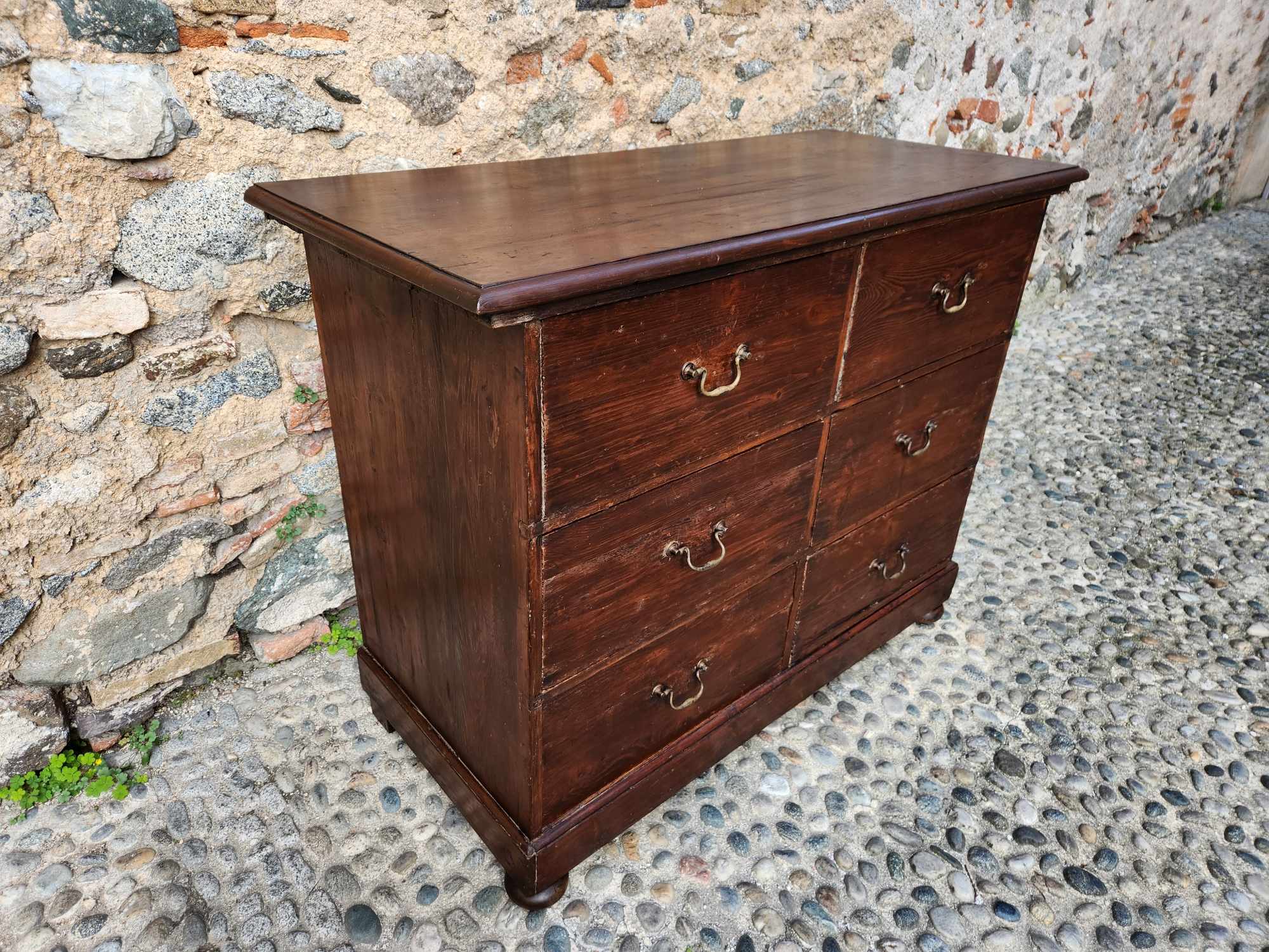 Casseiera rustica epoca 800/900 - immagine 7