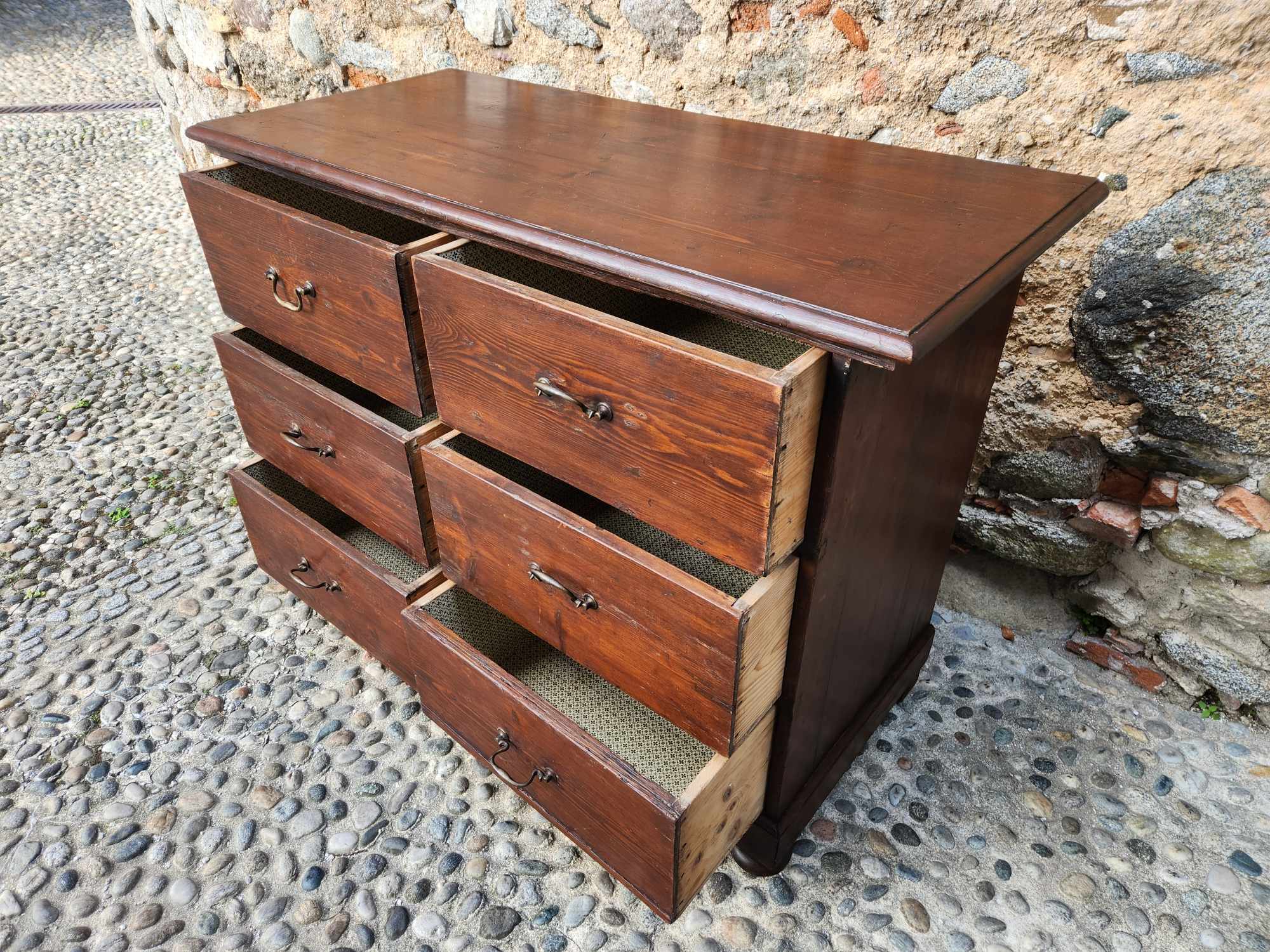 Casseiera rustica epoca 800/900 - immagine 11