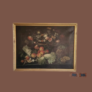 Quadro antico  epoca 600 raff. Natura Morta