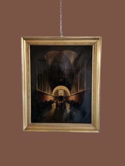 Dipinto antico interno chiesa