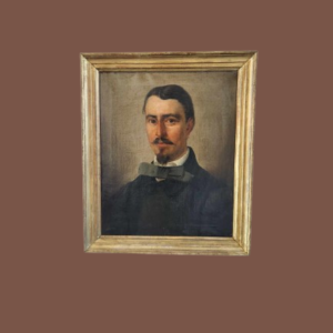Dipinto antico raffigurante ritratto Maschile