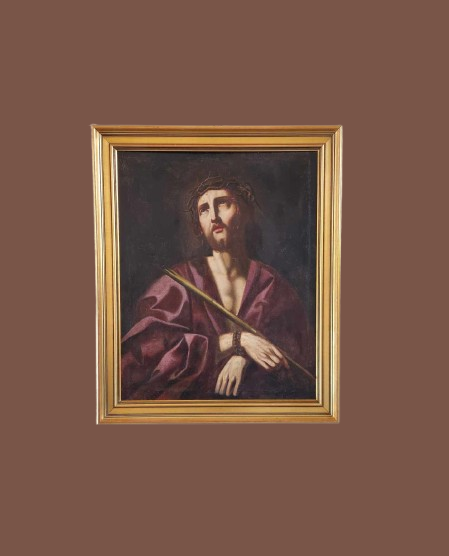 Dipinto antico raff cristo