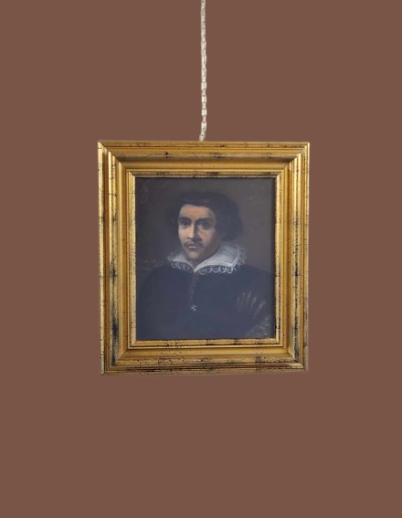 Quadro raff ritratto maschile