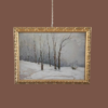 Dipinto epoca 900 nevicata
