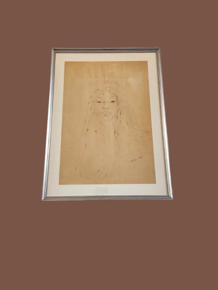 Quadro disegno epoca 900