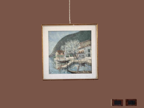 Dipinto pittore Zanella